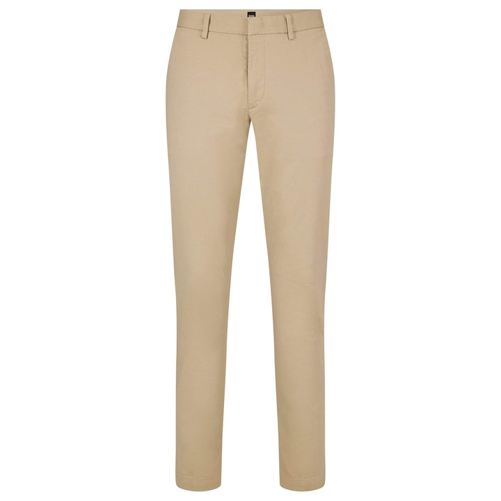 BOSS KAITO1 STRUCTURED STRETCH COTTON CHINOS