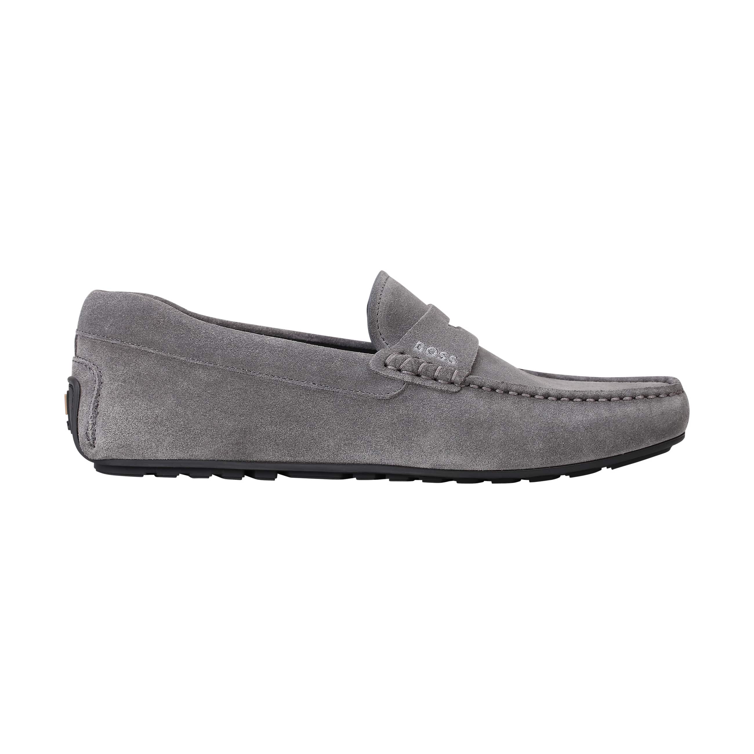 Grey suede clearance loafer