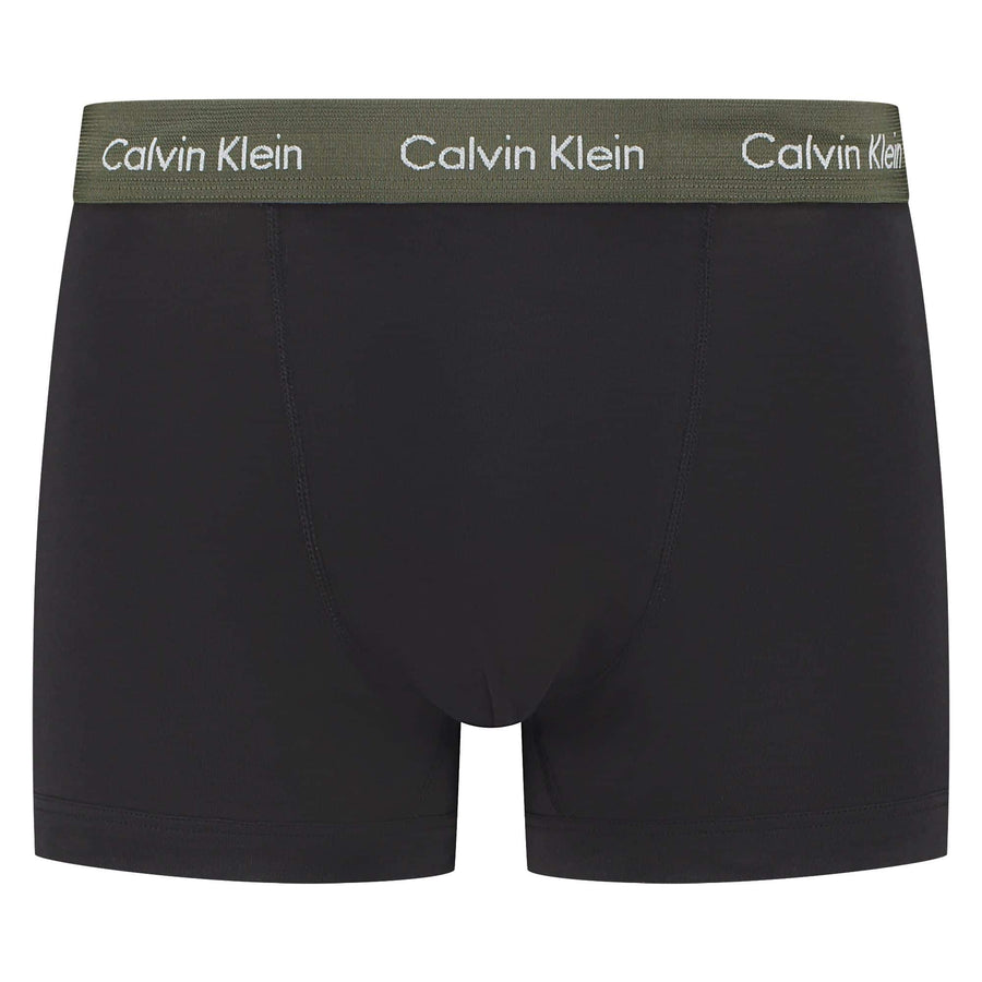 Calvin Klein Cotton Stretch Boxer Black Trunks 3 Pack
