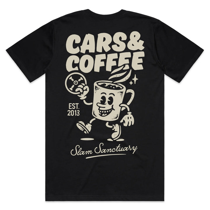 SLAM SANCTUARY CARS & COFFEE T-SHIRT