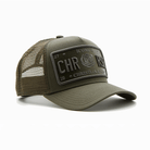 CHRISTIAN ROSE ICONIC VINYL PATCH CRO11 OLIVE