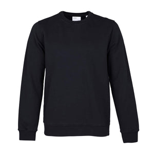 COLORFUL STANDARD L/S ORGANIC COTTON JUMPER CS1005 DEEP BLACK