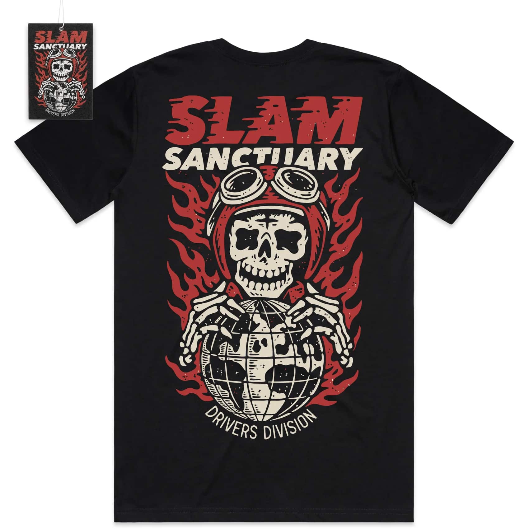 SLAM SANCTUARY DRIVERS DIVISION T-SHIRT + AIR FRESHENER