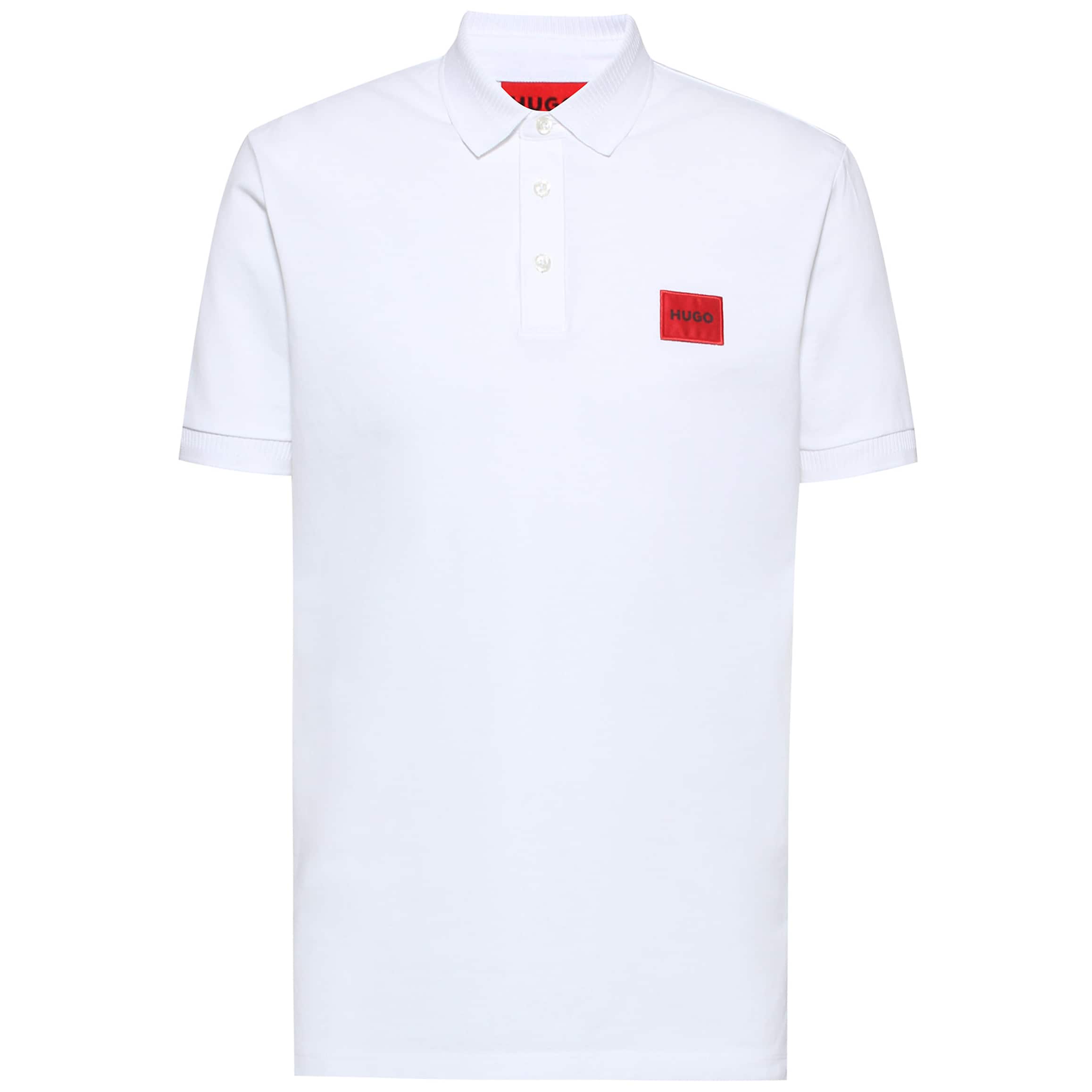 HUGO DERESO222 COTTON-PIQUÉ POLO SHIRT