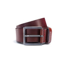 HUGO GIONIO LEATHER BELT 50385358 DARK BROWN