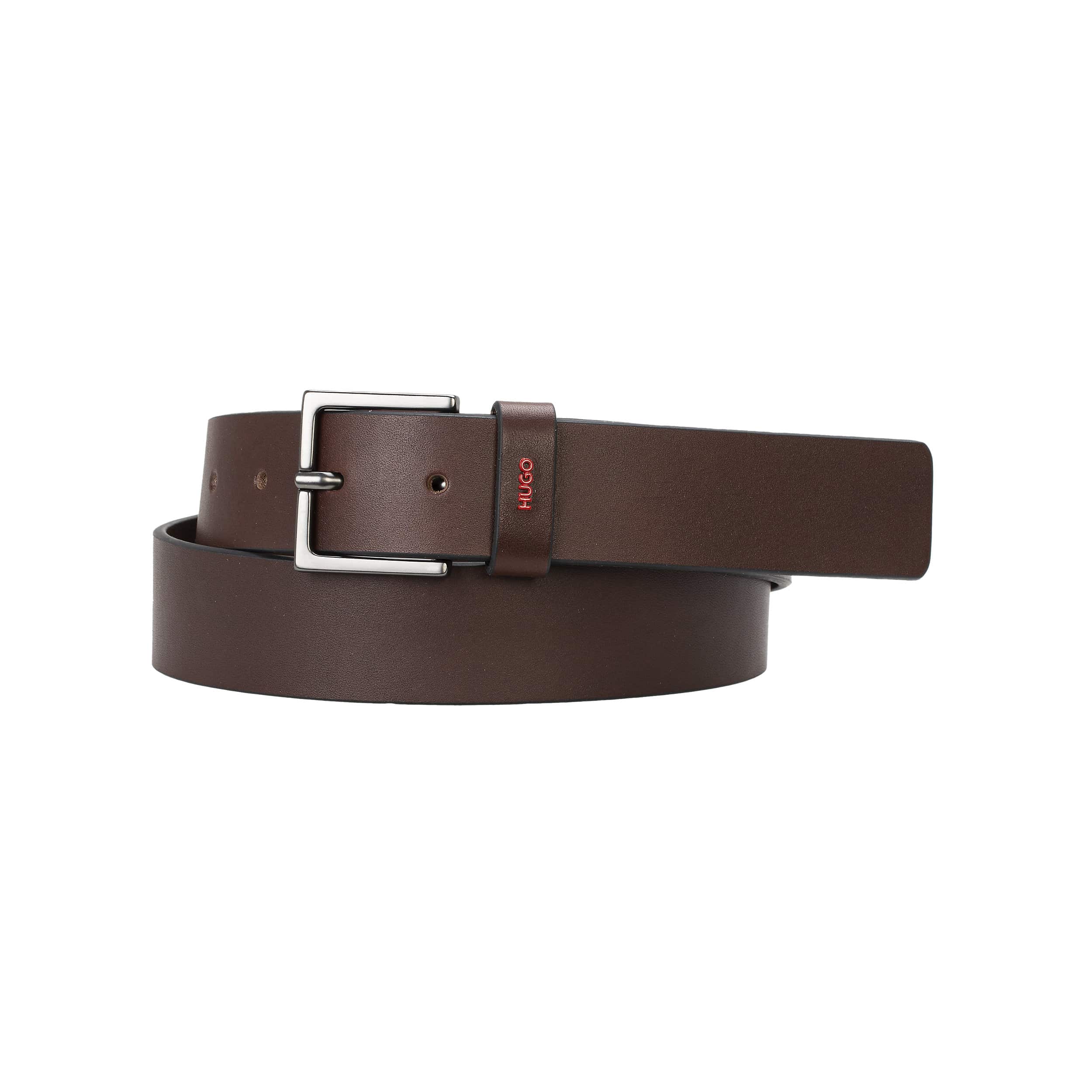 HUGO GIOVE-L SMOOTH LEATHER BELT