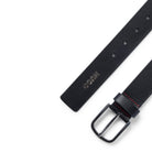 HUGO GLAU CUT-OUT LEATHER BELT