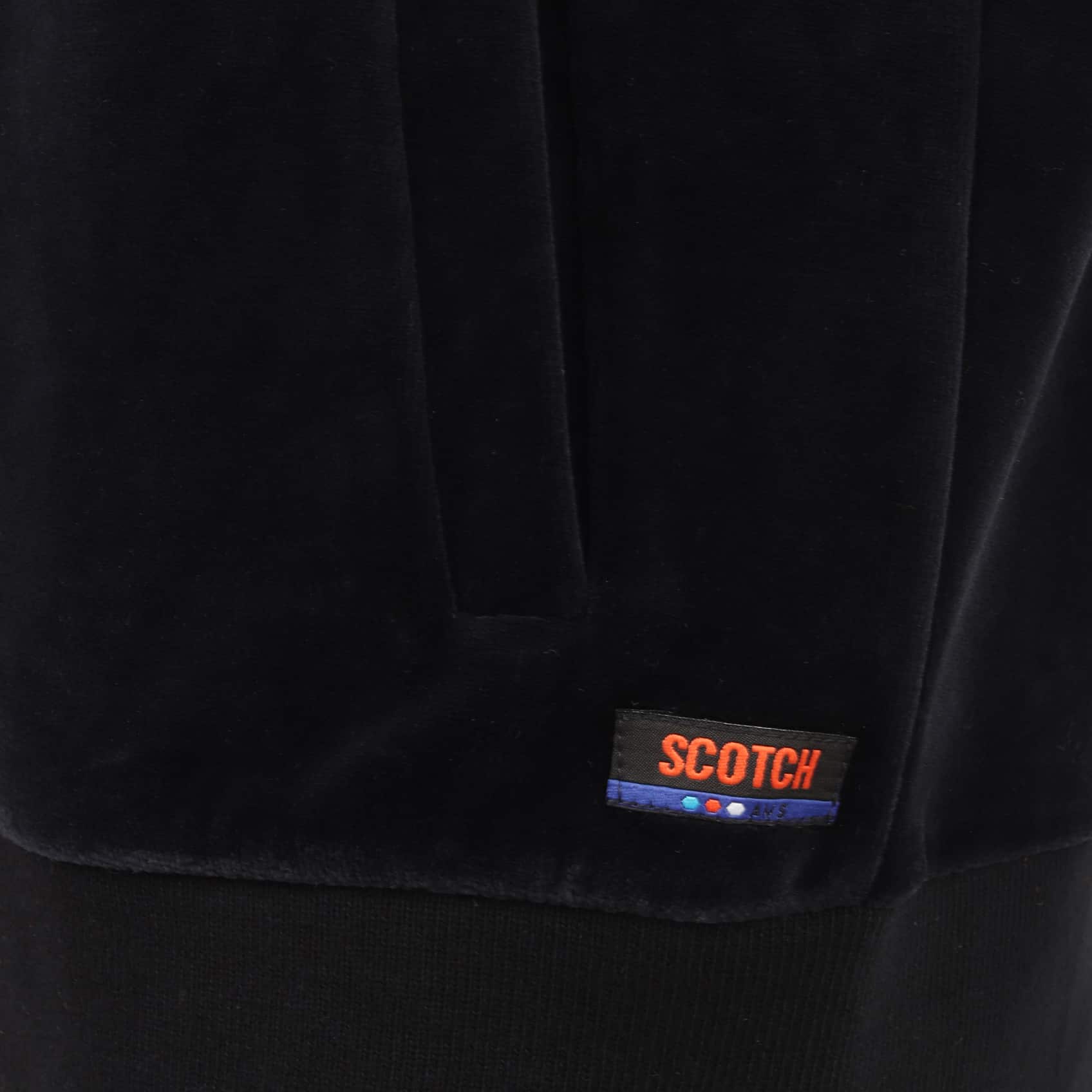 SCOTCH & SODA VELVET TRACK JACKET