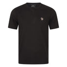 PAUL SMITH S/S ZEBRA BADGE LOGO T-SHIRT M2R-011R-AZEBRA BLACK (79)