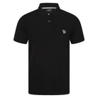 PAUL SMITH S/S ZEBRA BADGE POLO M2R/183K/AZEBRA BLACK (79)