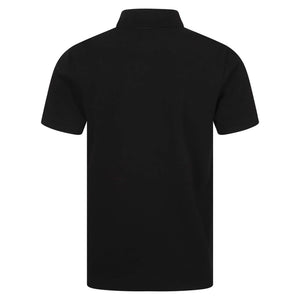 PAUL SMITH S/S ZEBRA BADGE POLO M2R/183K/AZEBRA BLACK (79)