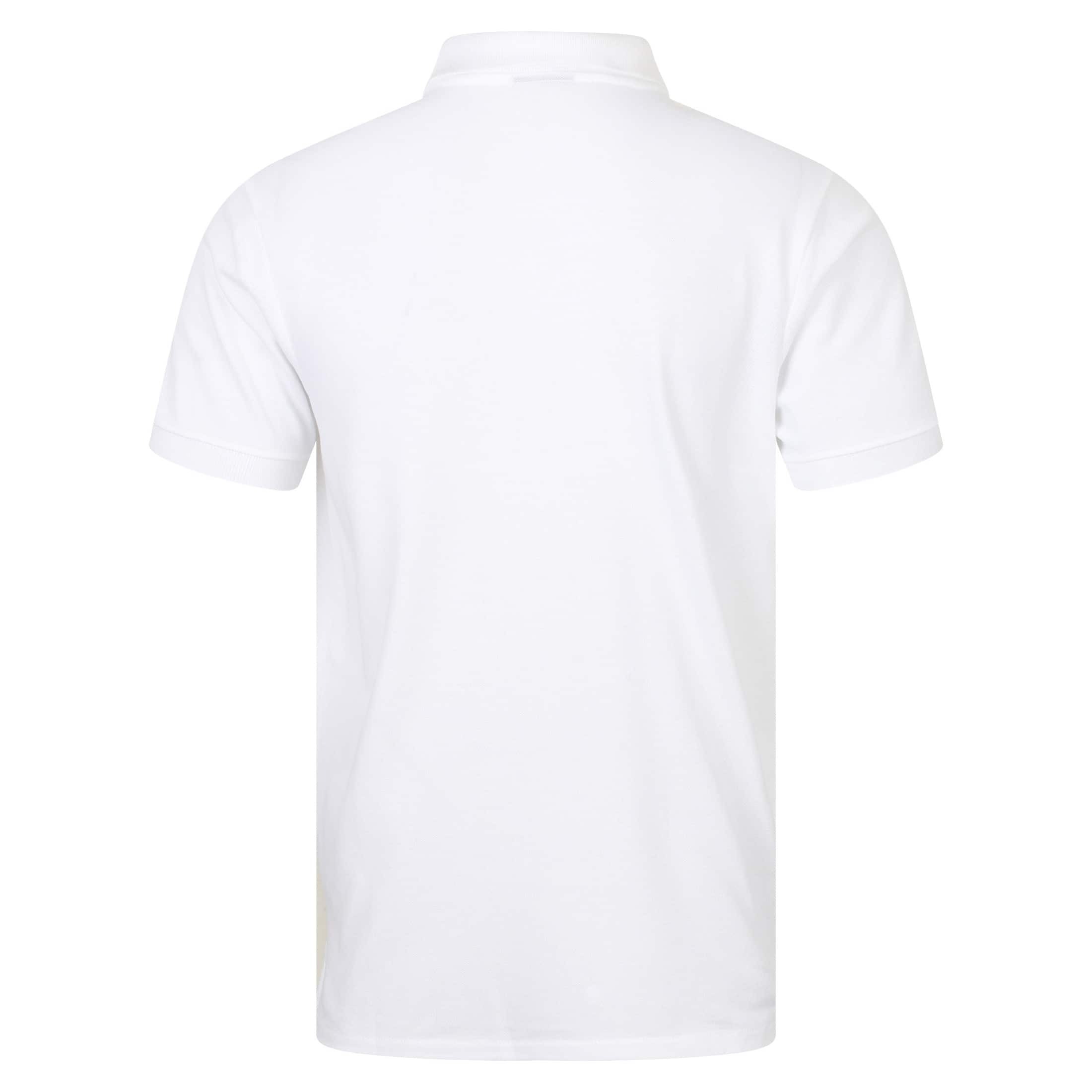 PAUL SMITH S/S ZEBRA BADGE POLO M2R/183K/AZEBRA WHITE (01)