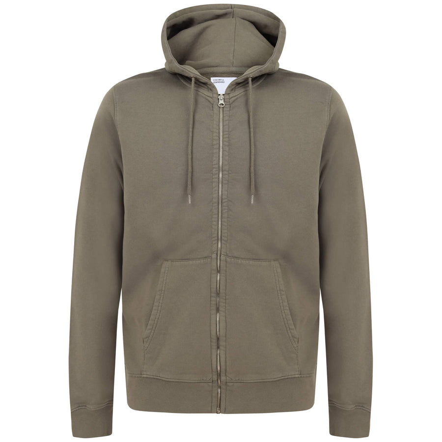 COLORFUL STANDARD L/S FITTED HOODY CS1007 DUSTY OLIVE