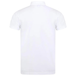 SUNSPEL S/S FITTED PIQUE POLO MPOL1028 WHITE