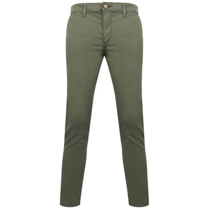 SSEINSE SLANT POCKET FITTED CHINO PSE477SS MILITARY