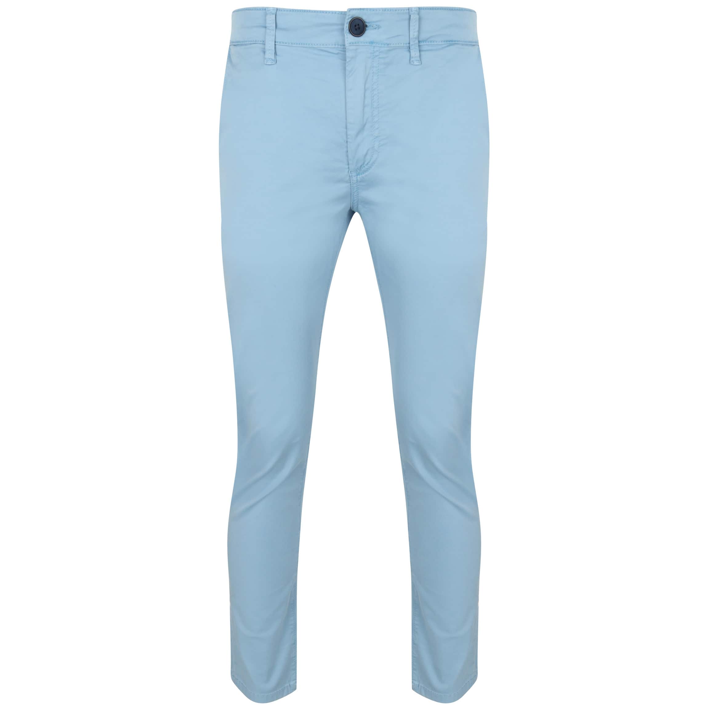 SSEINSE SLANT POCKET FITTED CHINO PSE477SS LIGHT BLUE