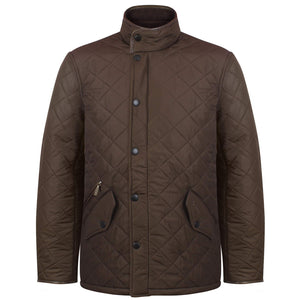 BARBOUR L/S POWELL QUILTED JACKET MQU0281 OLIVE