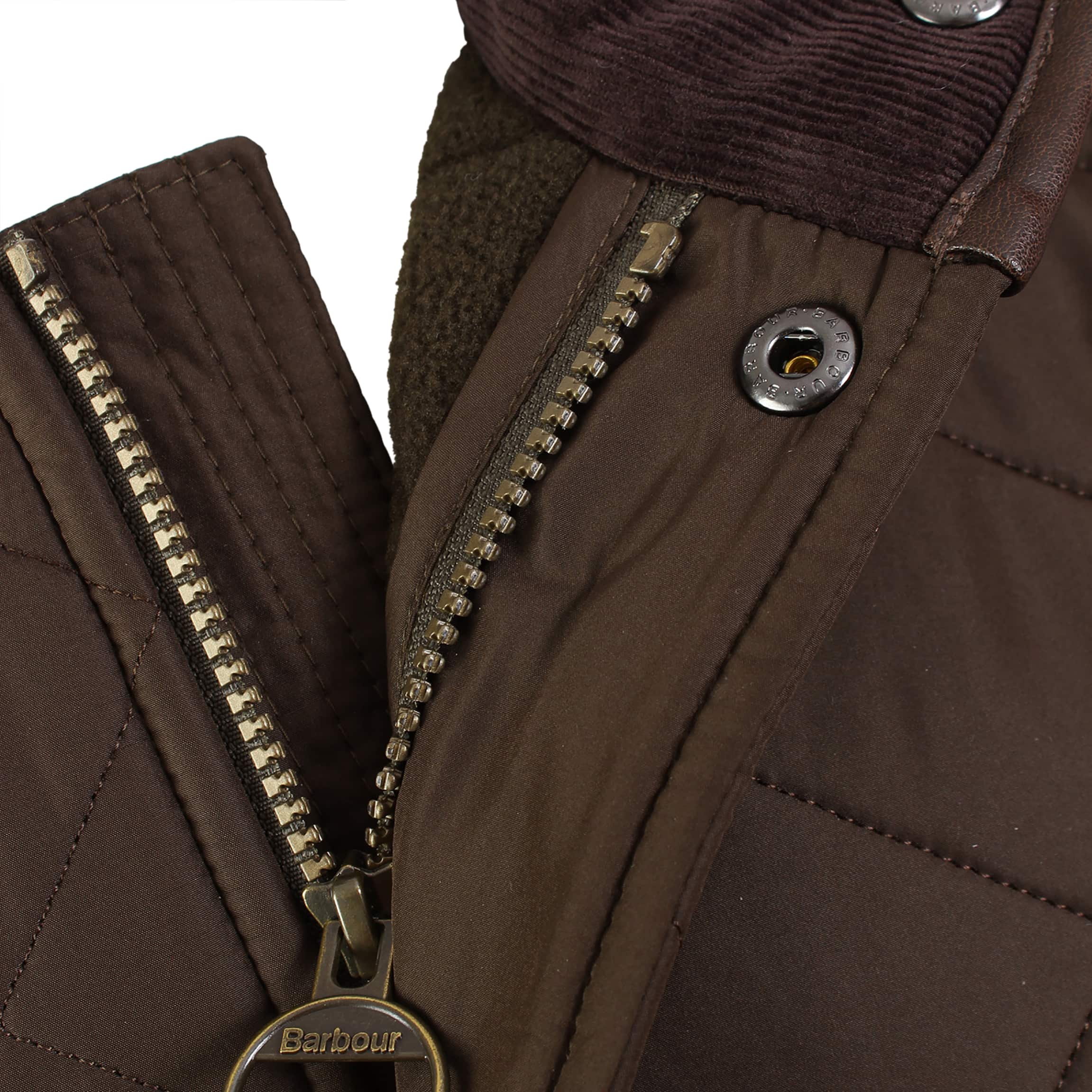 BARBOUR L/S POWELL QUILTED JACKET MQU0281 OLIVE