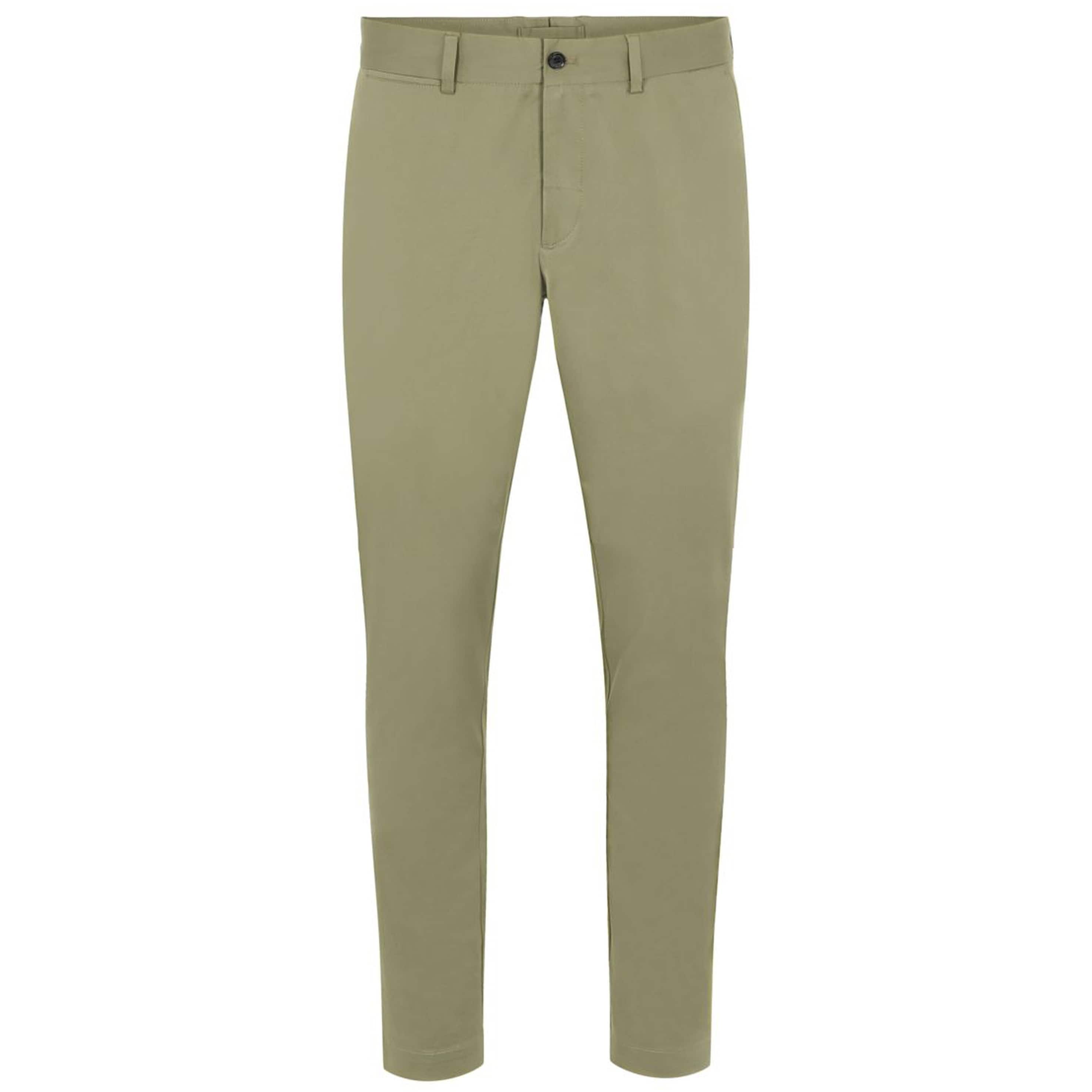 J LINDEBERG CHAZE SUPER SATIN CHINO FMPA101777 COVERT GREEN