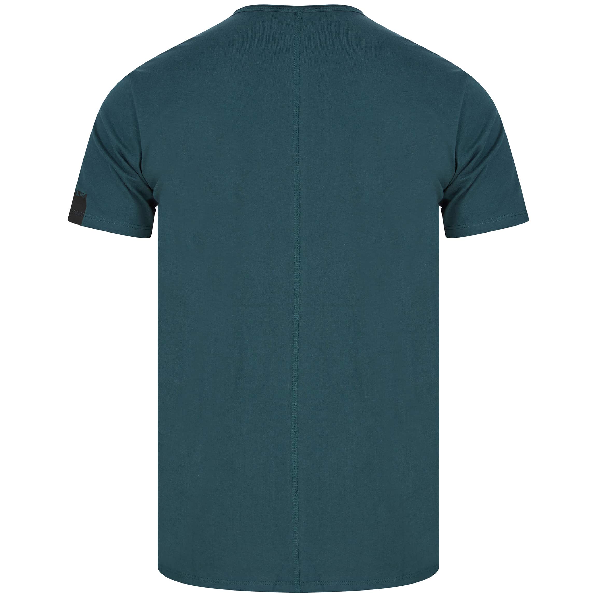 REPLAY RAW CUT V-NECK COTTON T-SHIRT M3591.000.2660 Bottle Green (135)