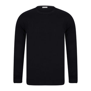 SSEINSE GIROCOLLO FITTED JUMPER MI1619SS BLACK (NE)