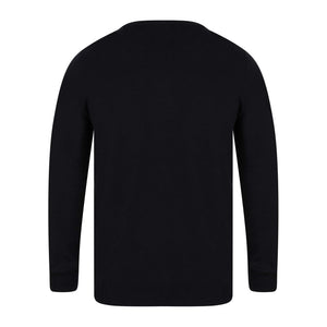 SSEINSE GIROCOLLO FITTED JUMPER MI1619SS BLACK (NE)