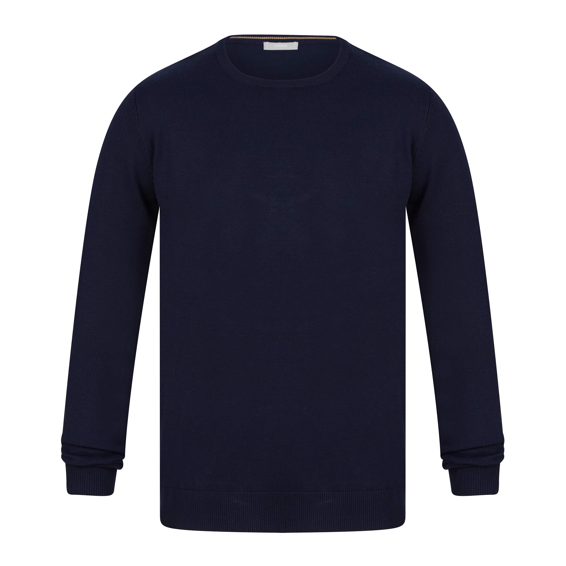 SSEINSE L/S GIROCOLLO FITTED JUMPER MI1619SS NAVY (BY)