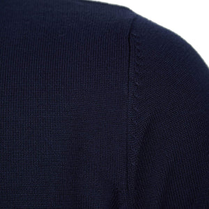 SSEINSE L/S GIROCOLLO FITTED JUMPER MI1619SS NAVY (BY)
