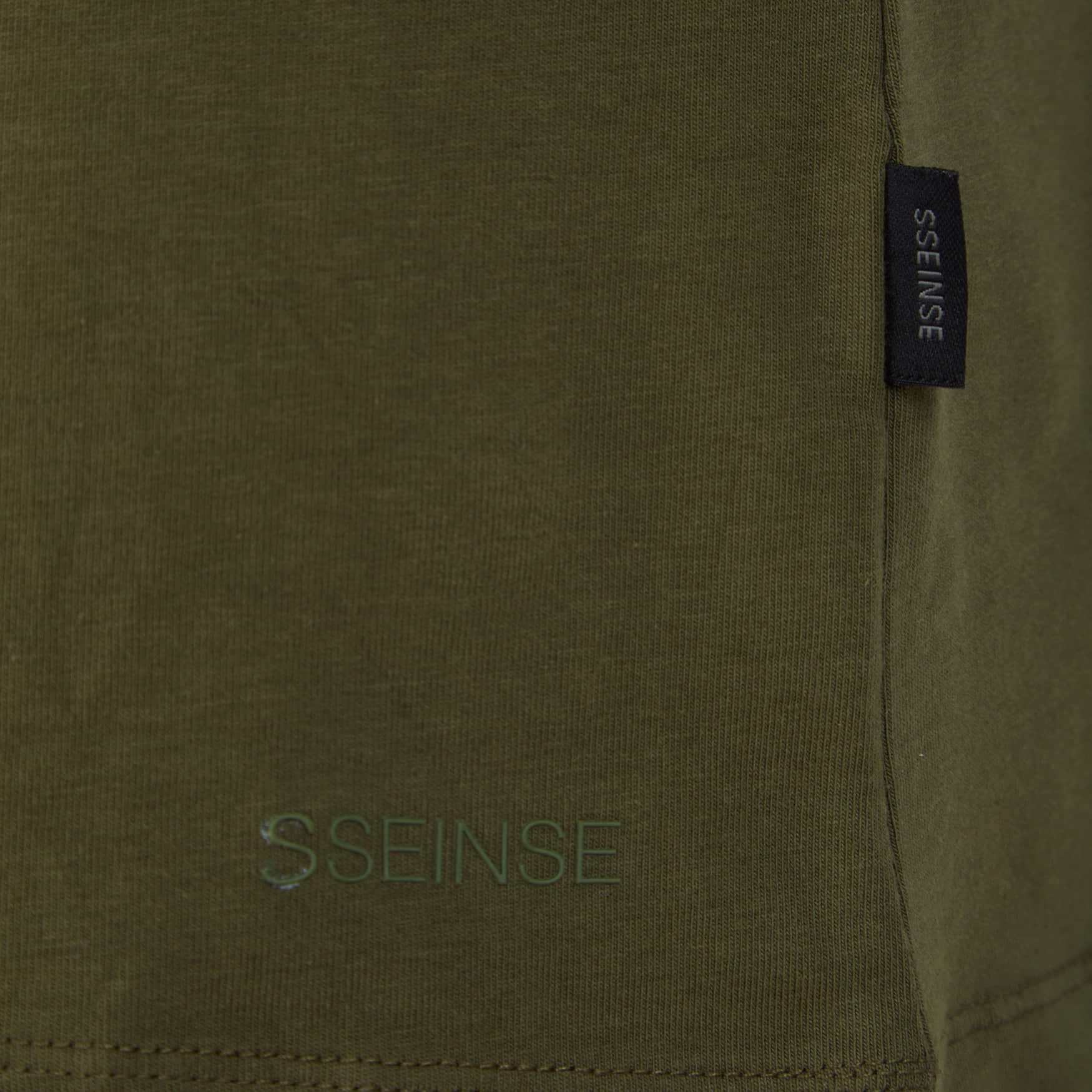 SSEINSE ESSENTIAL FITTED T-SHIRT MI1692SS KHAKI (VEM)