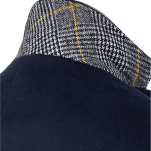 SSEINSE L/S CAPPOTTO FITTED JACKET MI1634SS NAVY (BY)