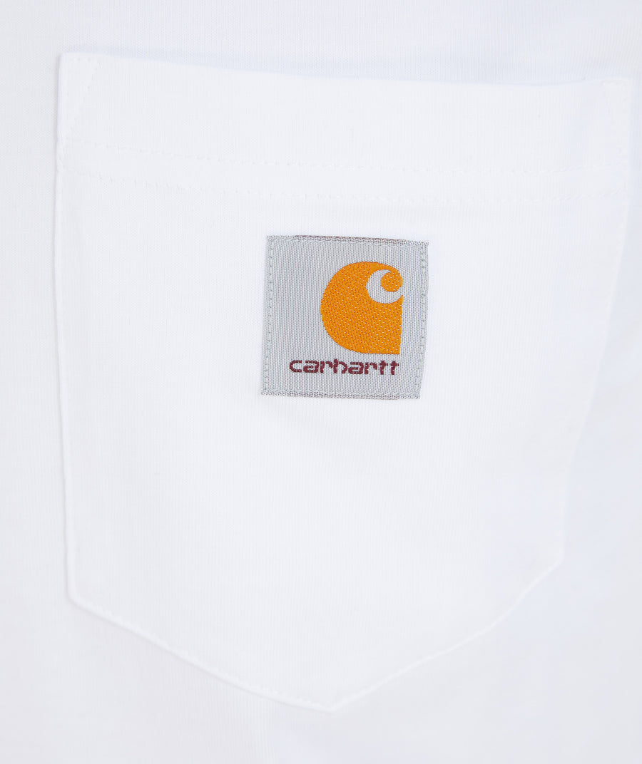 CARHARTT POCKET T-SHIRT I022091 - WHITE