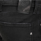 REPLAY ANBASS HYPERFLEX 5 POCKET JEAN M914 - 661 E01 098 WASHED BLACK