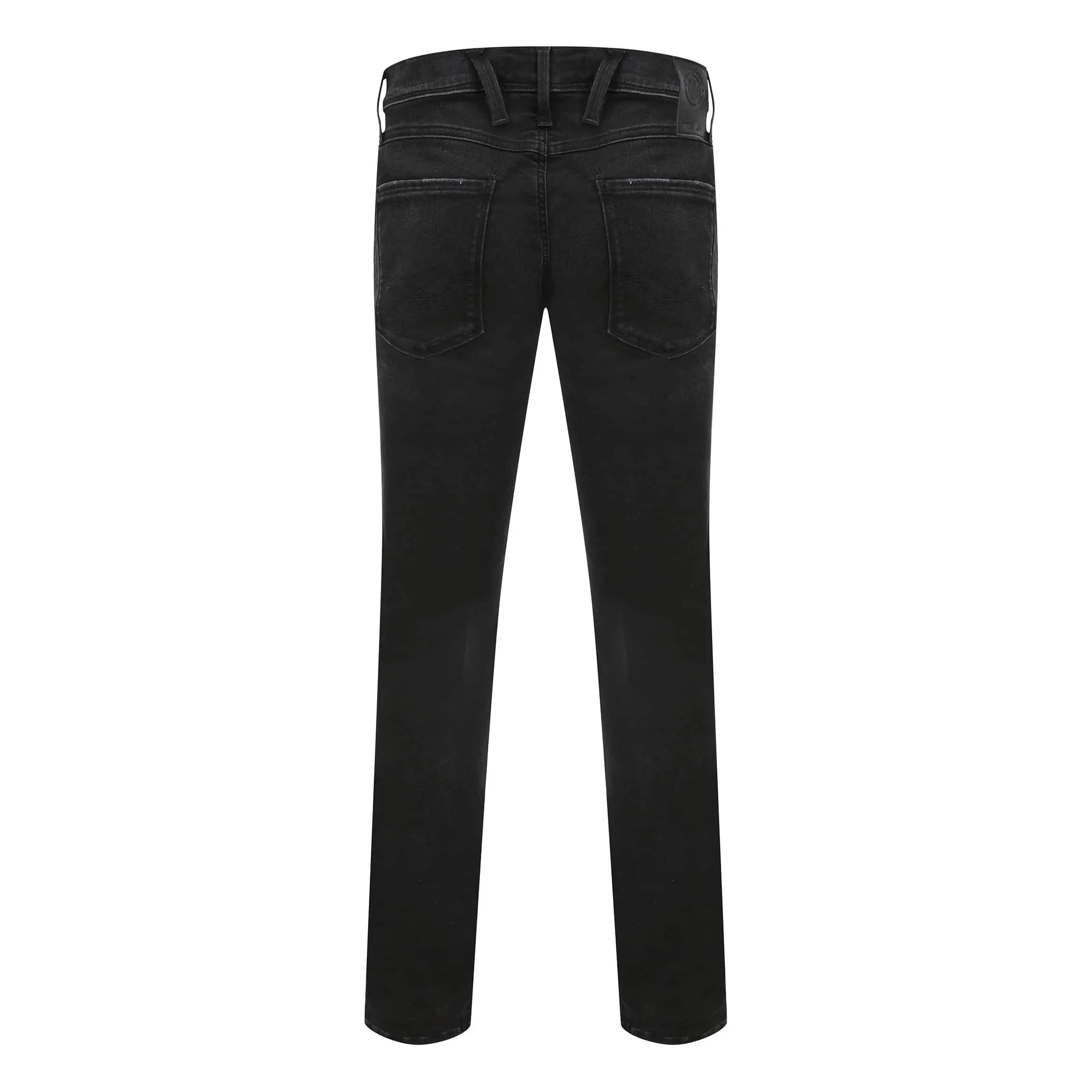 REPLAY ANBASS HYPERFLEX 5 POCKET JEAN M914 - 661 E01 098 WASHED BLACK