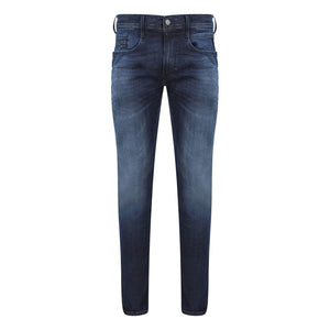 REPLAY ANBASS HYPERFLEX 5 POCKET JEAN M914 - 661 E05 007 CLOUD INK