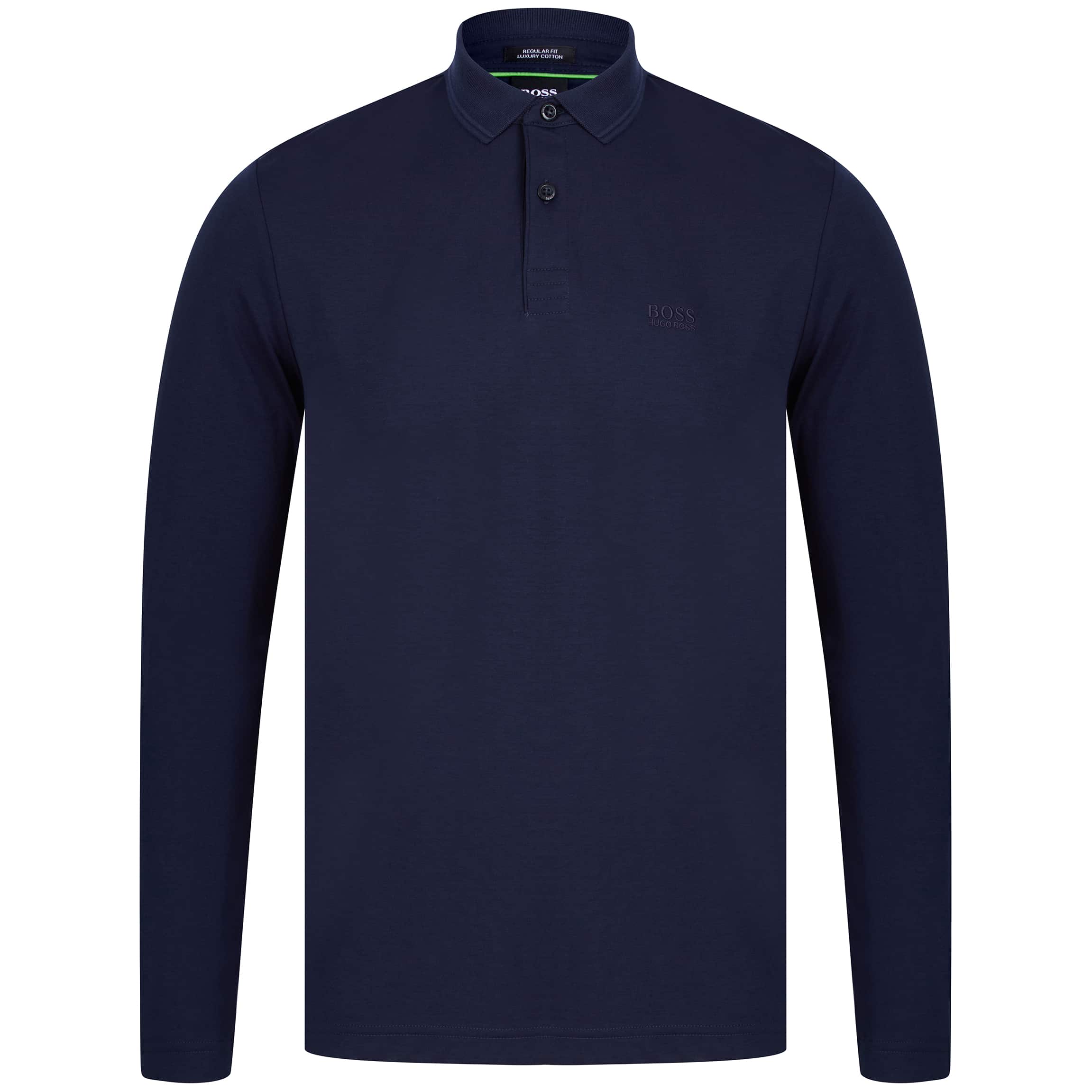 Hugo boss long hotsell sleeve polo shirts sale