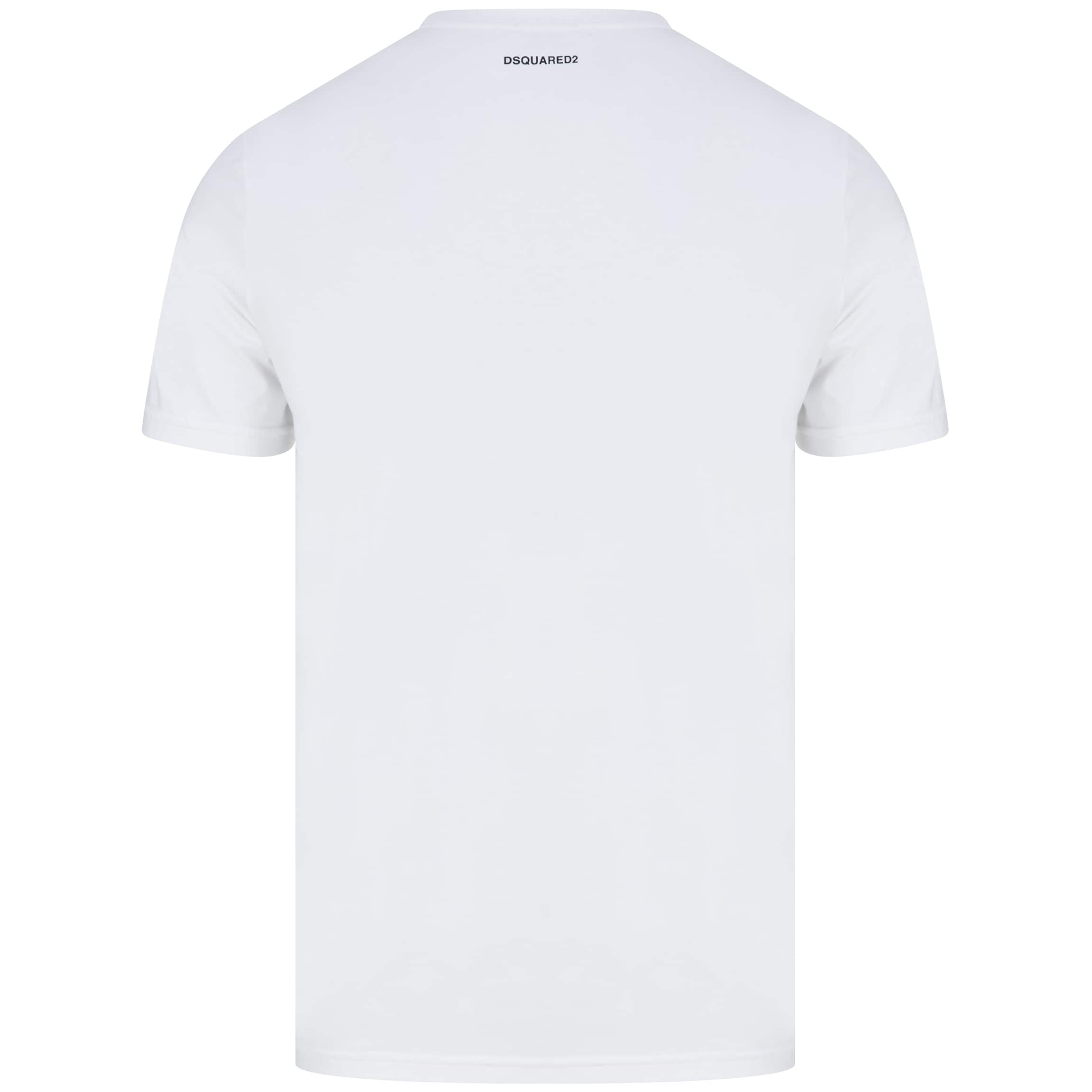 dsquared2 white t shirt