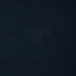 BARBOUR PIMA COTTON KNIT JUMPER MKN0932 - Navy (NY91)