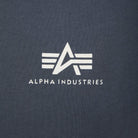 ALPHA INDUSTRIES S/S BASIC SMALL LOGO T-SHIRT 188505 GREY/BLACK