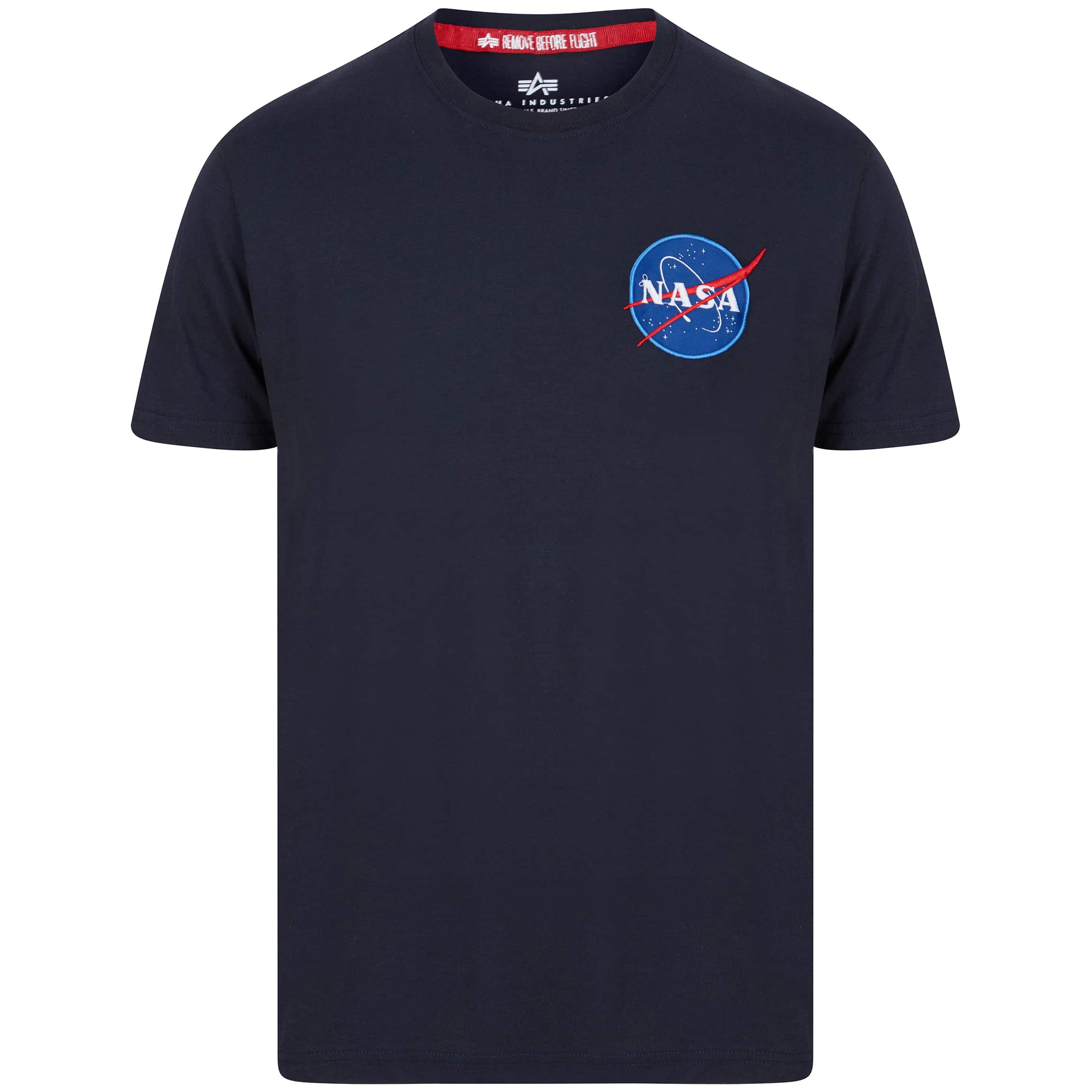 ALPHA INDUSTRIES S/S SPACE SHUTTLE T-SHIRT 176507B REP BLUE