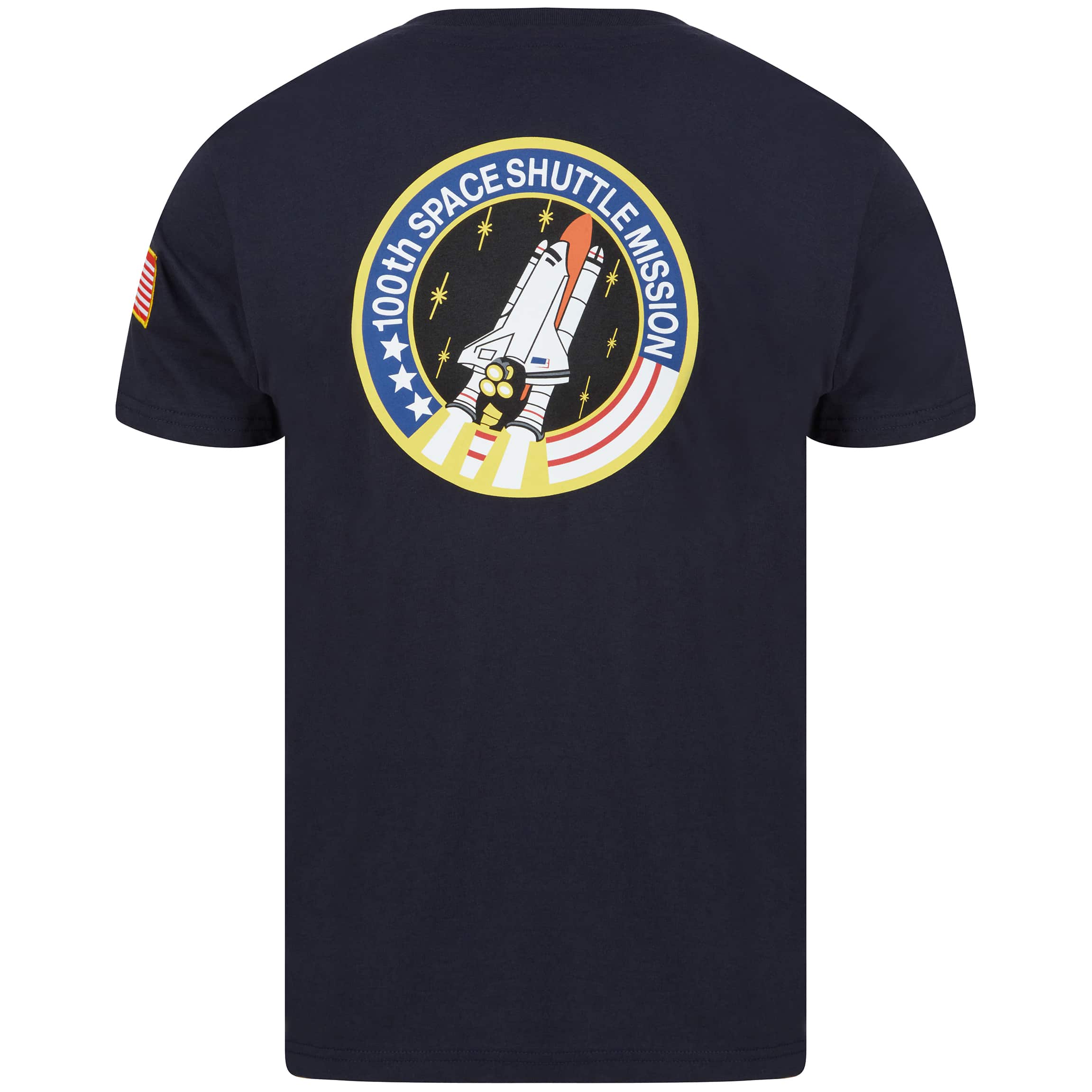 ALPHA INDUSTRIES S/S SPACE SHUTTLE T-SHIRT 176507B REP BLUE