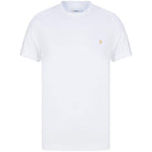 FARAH S/S DANNY LOGO BRANDED T-SHIRT F4KSB056 WHITE