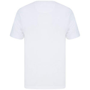 FARAH S/S DANNY LOGO BRANDED T-SHIRT F4KSB056 WHITE