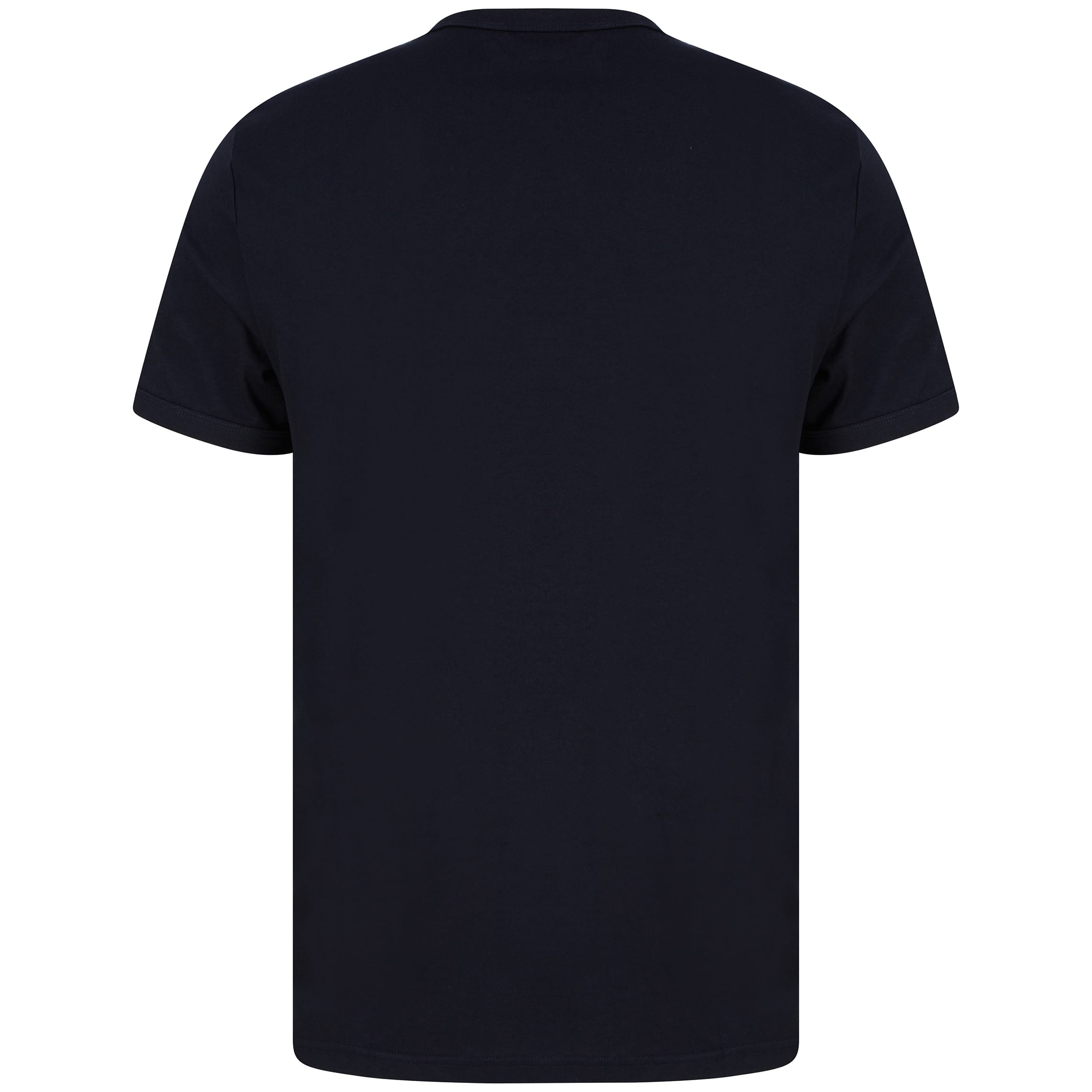 FRED PERRY S/S RINGER FITTED T-SHIRT M3519 NAVY