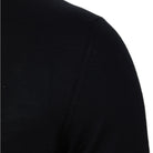 FILIPPO DE LAURENTIIS L/S ULTRA FINE MERINO JUMPER I27101 BLACK (002)