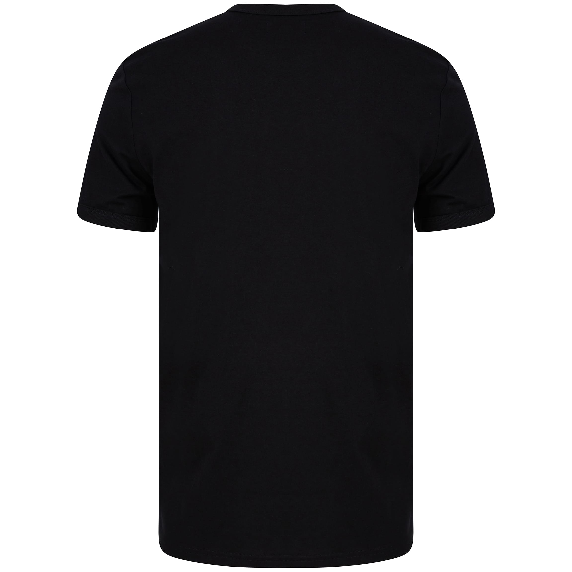 FRED PERRY S/S RINGER FITTED T-SHIRT M3519 BLACK