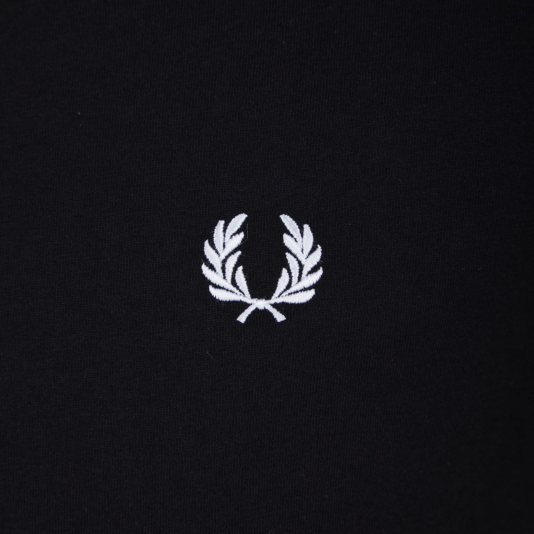 FRED PERRY S/S RINGER FITTED T-SHIRT M3519 BLACK