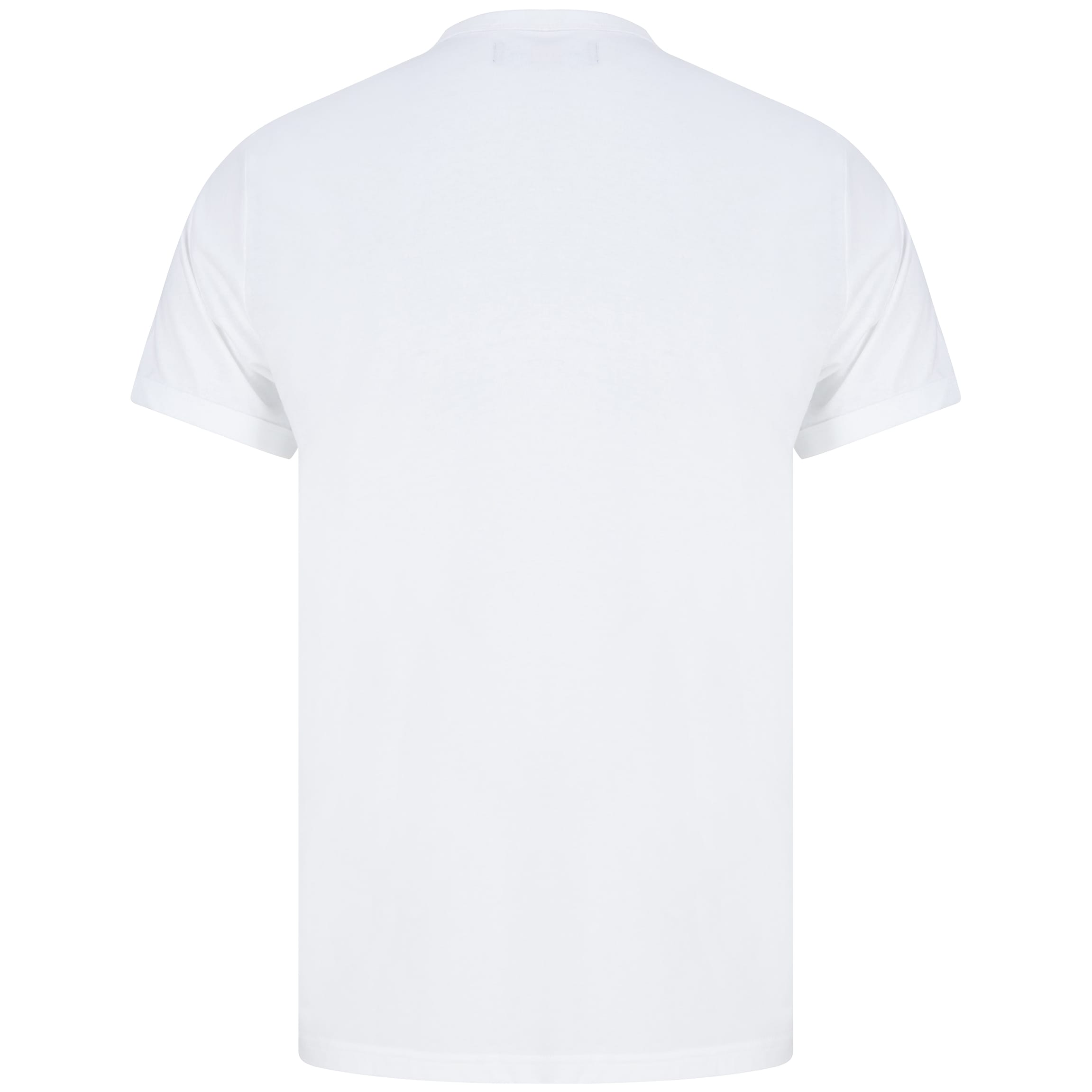 FRED PERRY RINGER FITTED T-SHIRT M3519 WHITE