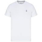 PSYCHO BUNNY LOGO BRANDED T-SHIRT B6U014CRPC WHITE