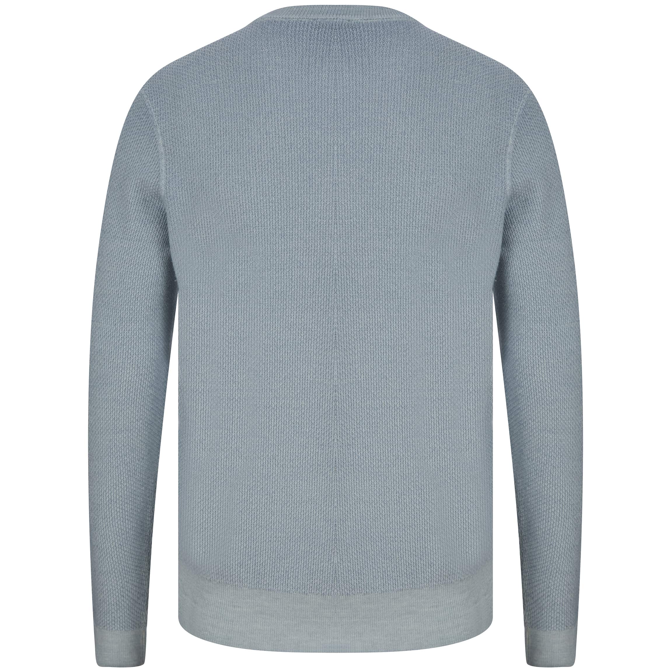 BOSS KUSTORIO LOGO BRANDED JUMPER 50443398 LIGHT PASTEL GREY (053)