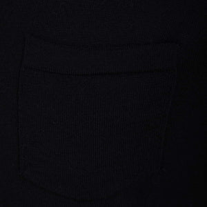 J LINDEBERG NYLE PERFECT MERINO POCKET CARDIGAN FMKW02909 BLACK